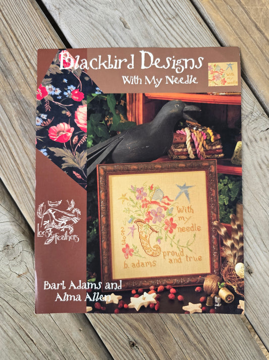 Blackbird Designs - With My Needle - Loose Feathers No. 2 - Cross Stitch Pattern