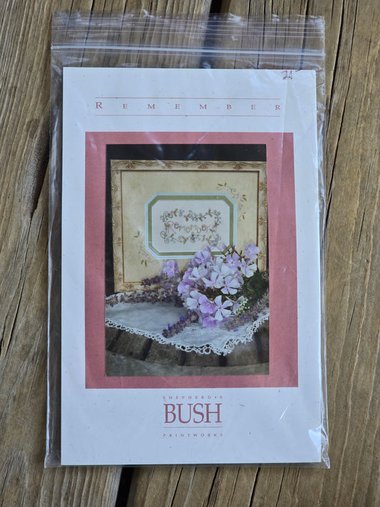 Shepherd's Bush - Remember - Cross Stitch Kit