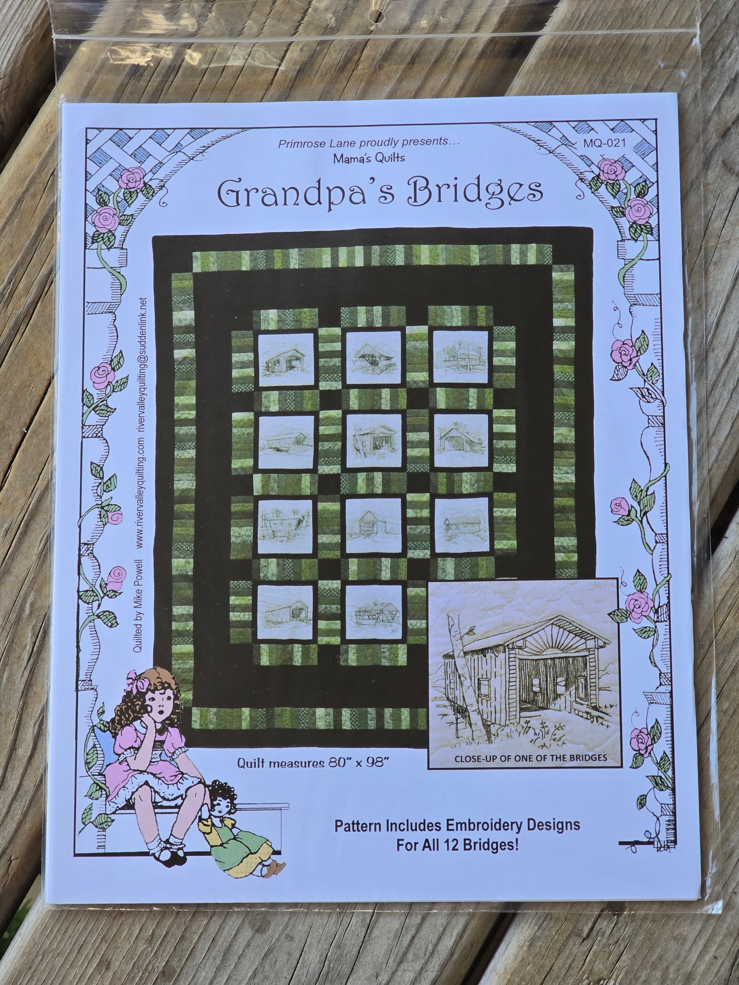 Primrose Lane - Grandpa's Bridges - Quilt Pattern