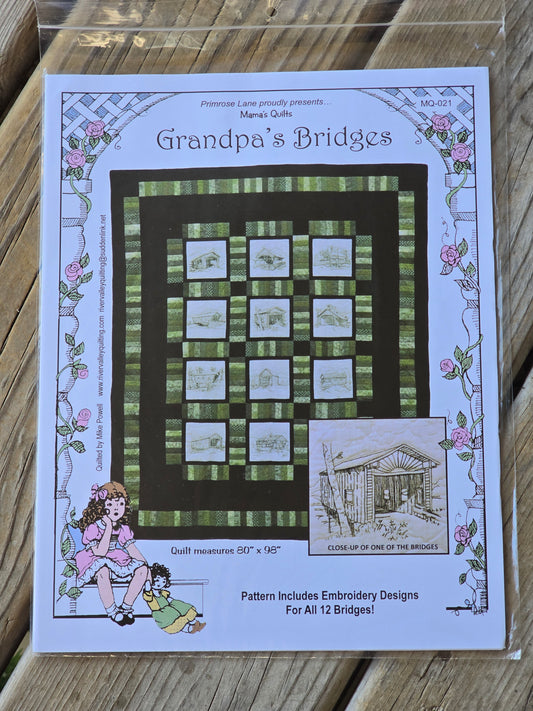 Primrose Lane - Grandpa's Bridges - Quilt Pattern