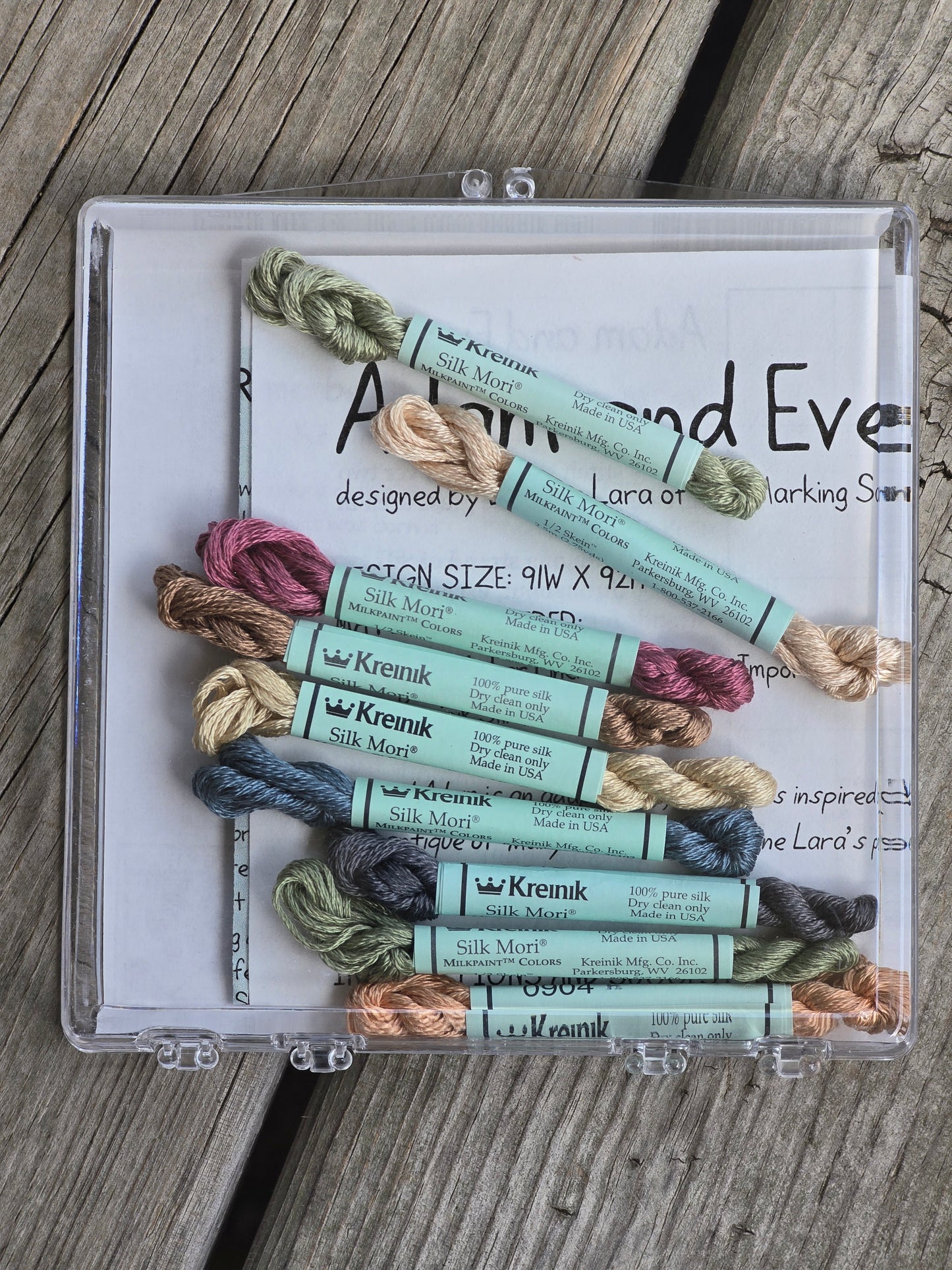Kreinik - Remember the Ladies - Adam & Eve - Cross Stitch Kit