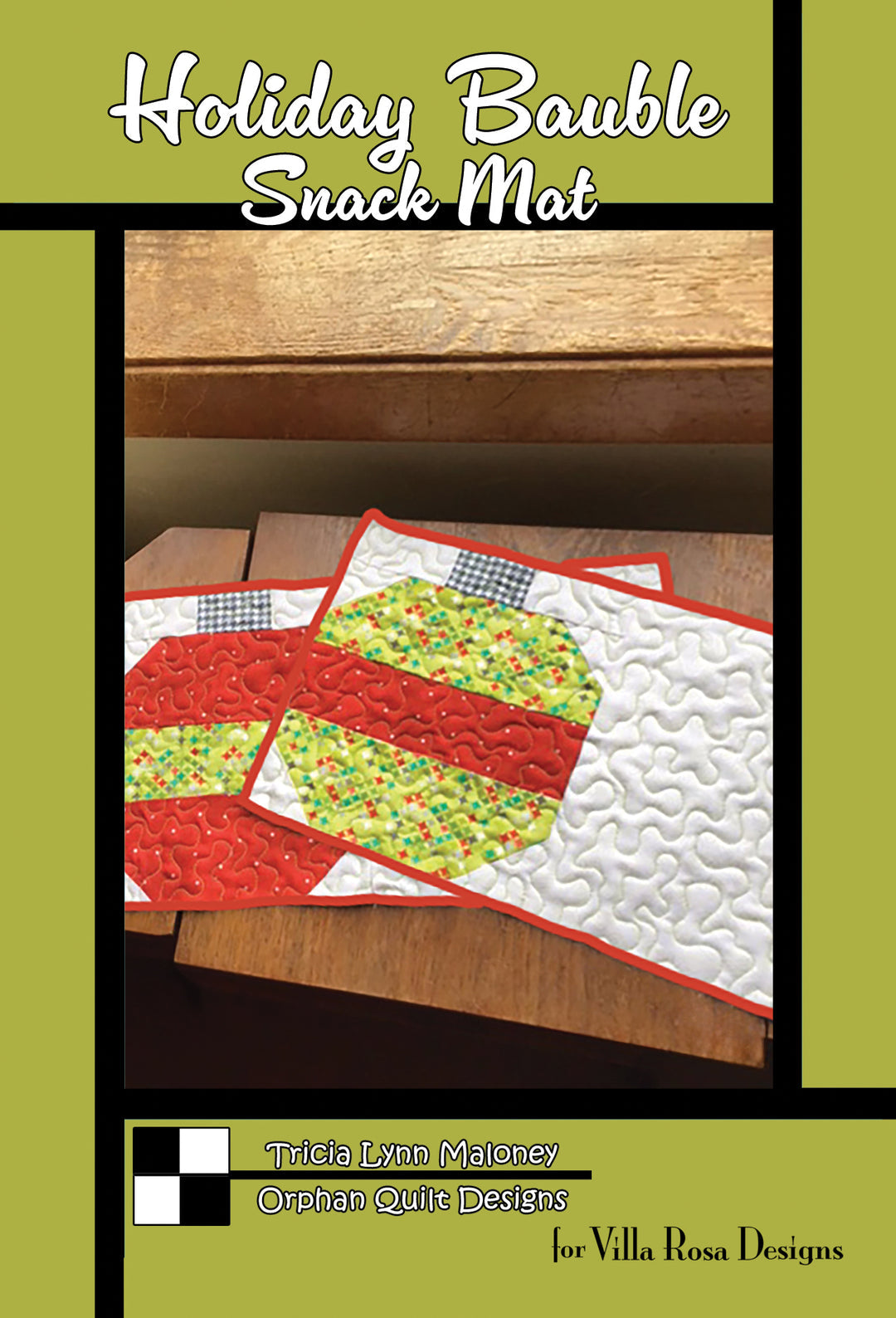Villa Rosa Designs - Holiday Bauble Snack Mat