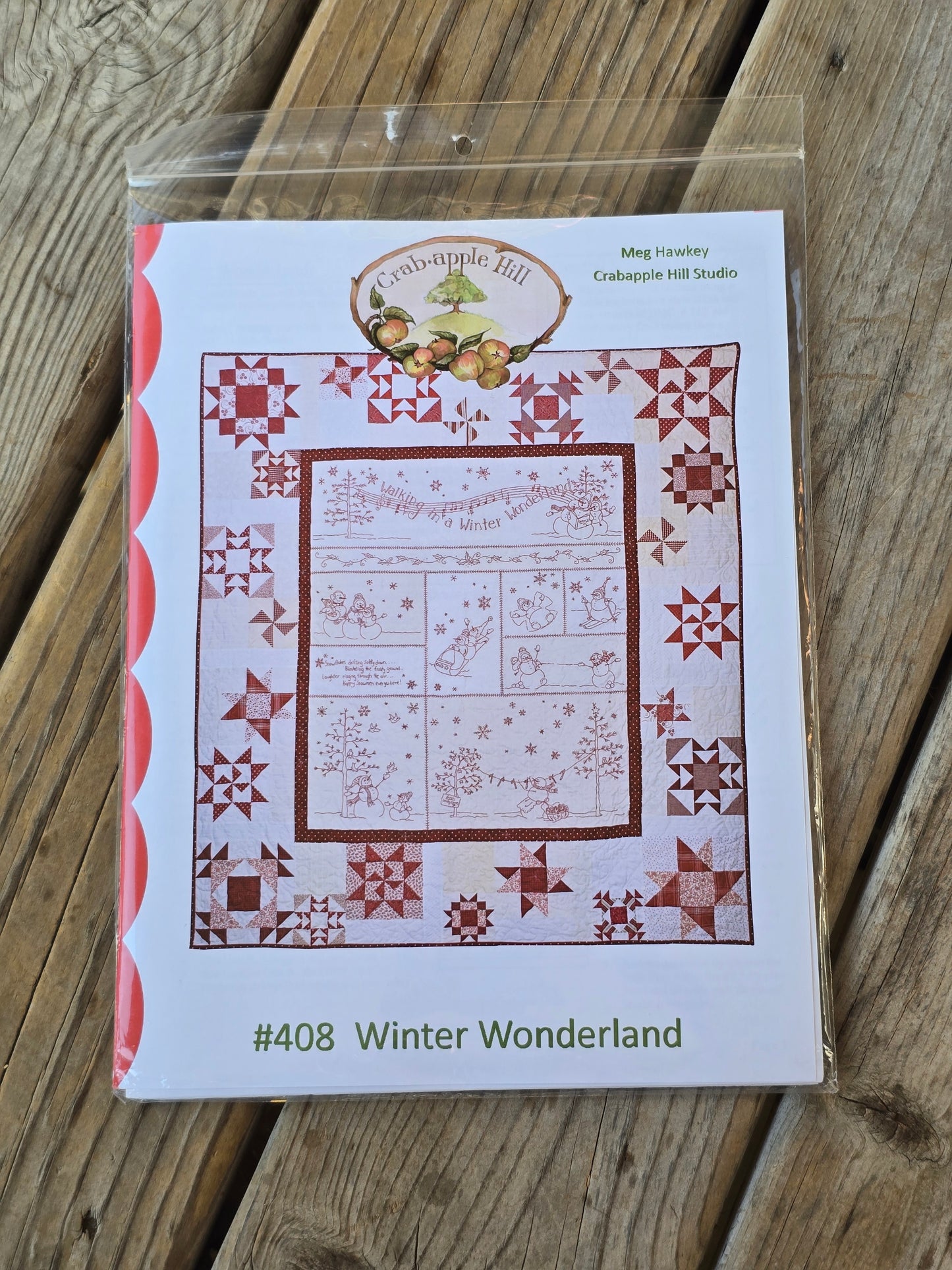 Crab-apple Hill - Winter Wonderland - Quilt Pattern