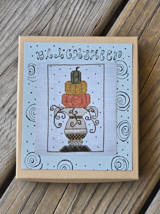 Blacksheep - Pumpkin Urn - Cross Stitch Kit