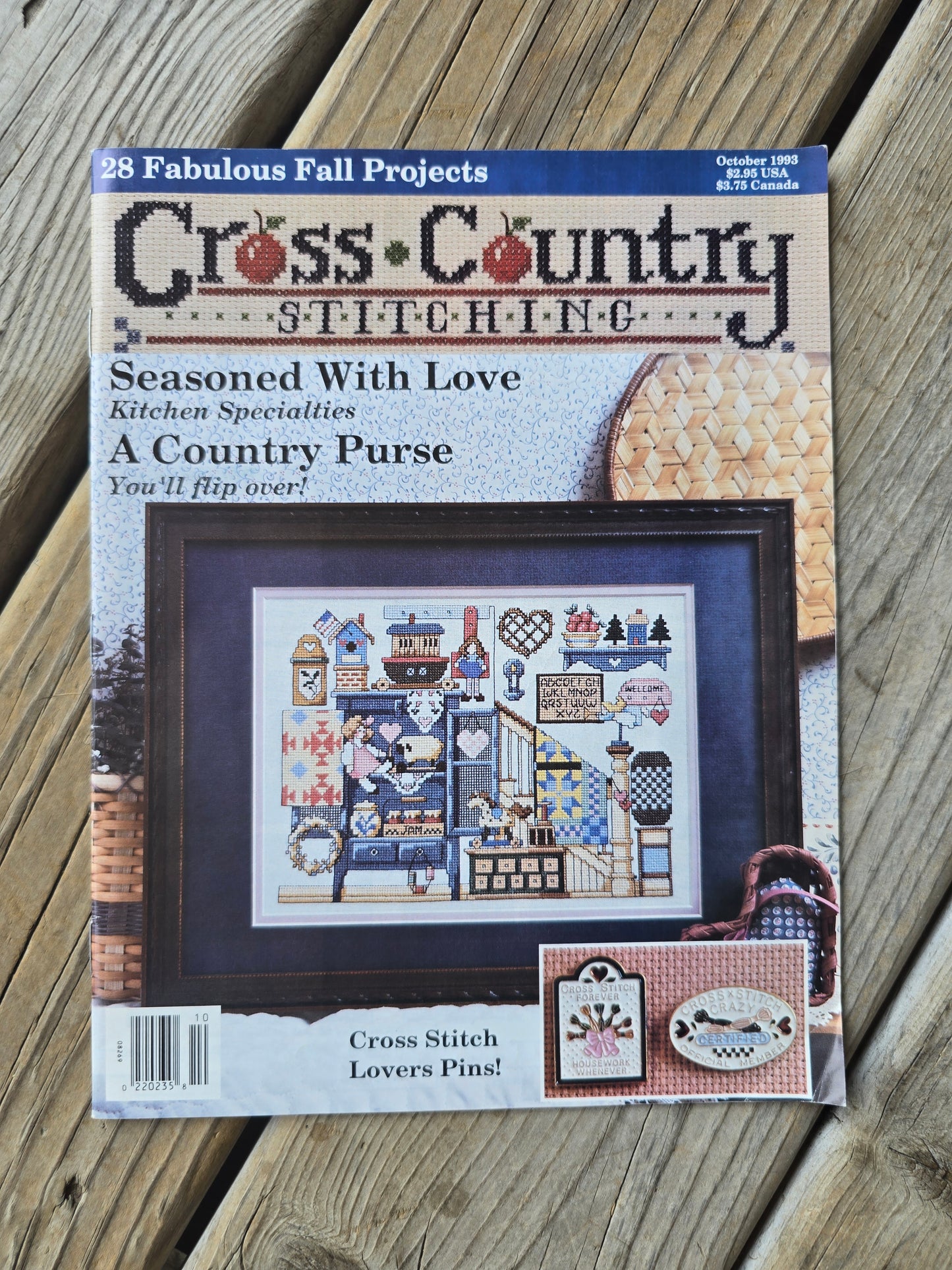Cross Country Stitching Magazine - 1993 Bundle