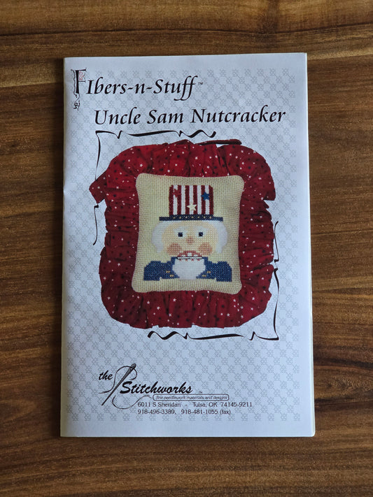 The Stitchworks - Fibers-n-Stuff - Uncle Sam Nutcracker - Cross Stitch Kit