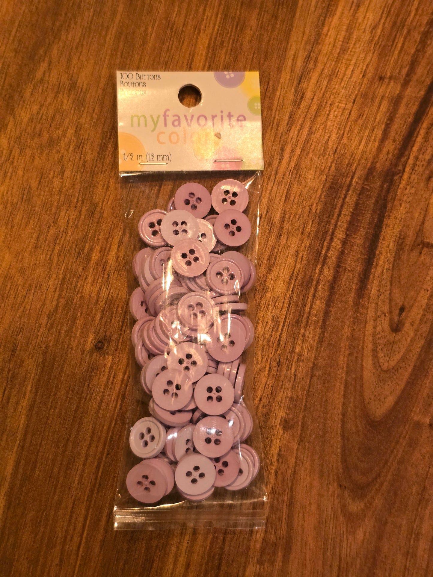 My Favorite Colors - Yellow or Purple Buttons