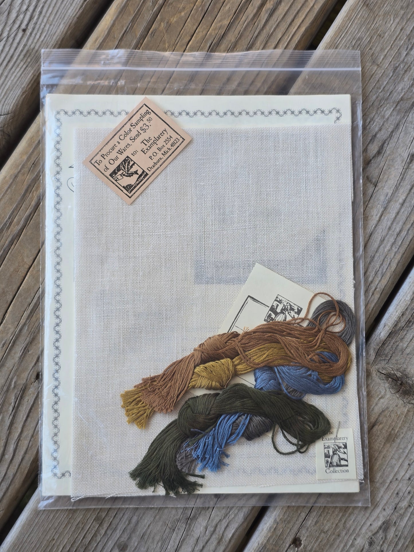 The Examplarery - The Ann Steven's Sampler - Cross Stitch Pattern