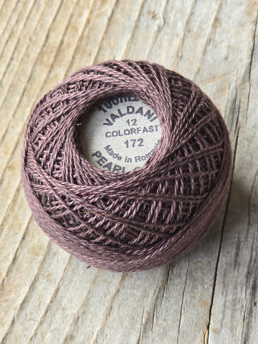 Valdani - Perle Cotton - Hand-Dyed - Size 12 - #172 - Thread