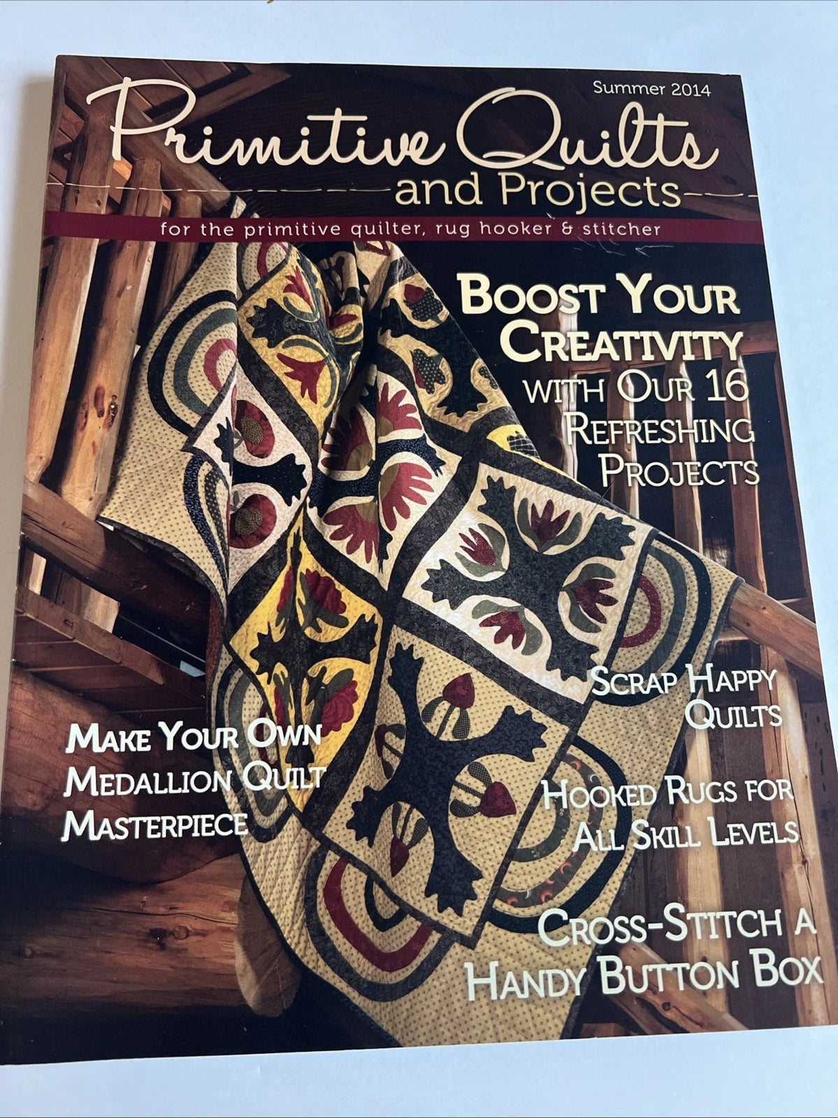 Primitive Quilts and Projects - Spring, Summer, Fall 2014 - Magazine -Single Issues