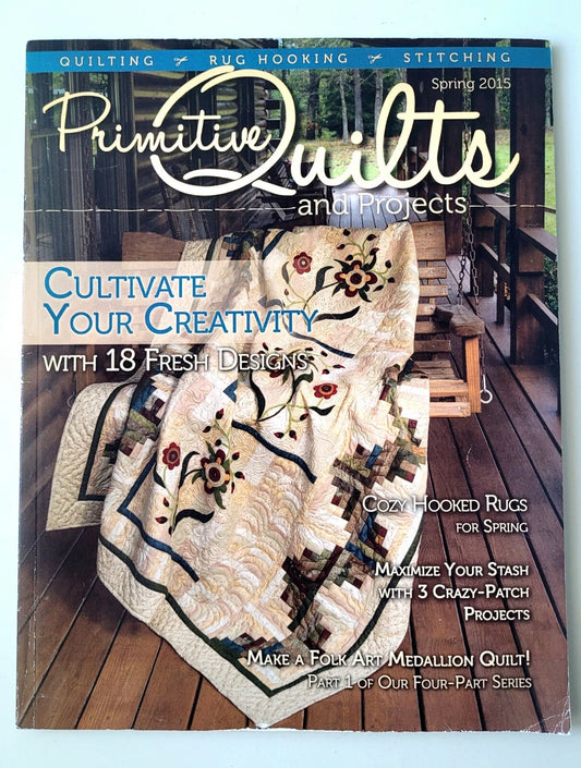 Primitive Quilts and Projects - Spring, Fall 2015 - Magazine -Single Issue